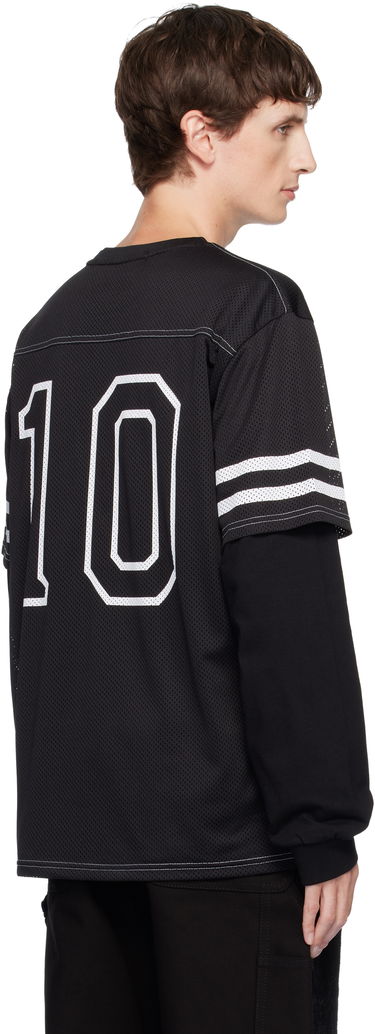 Jersey Andersson Bell Football Layered Long Sleeve T-shirt Sort | atb1380m, 2