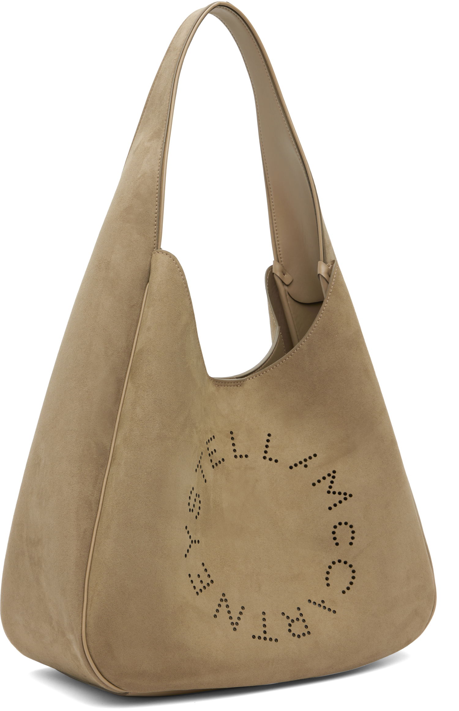 Mulepose Stella McCartney Stella McCartney Faux-Suede Logo Tote Beige | 7B0102WP0590, 1