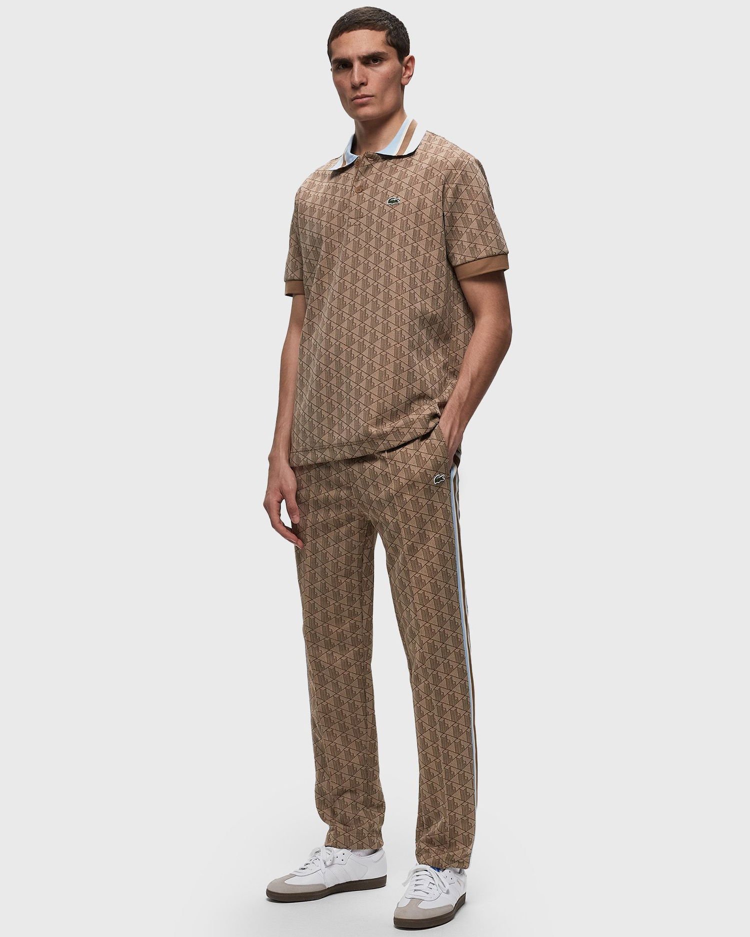 Joggingbukser Lacoste TRAININGSANZÜGE Hos./Zus. men Track Pants brown Beige | XH1440-IRP, 1
