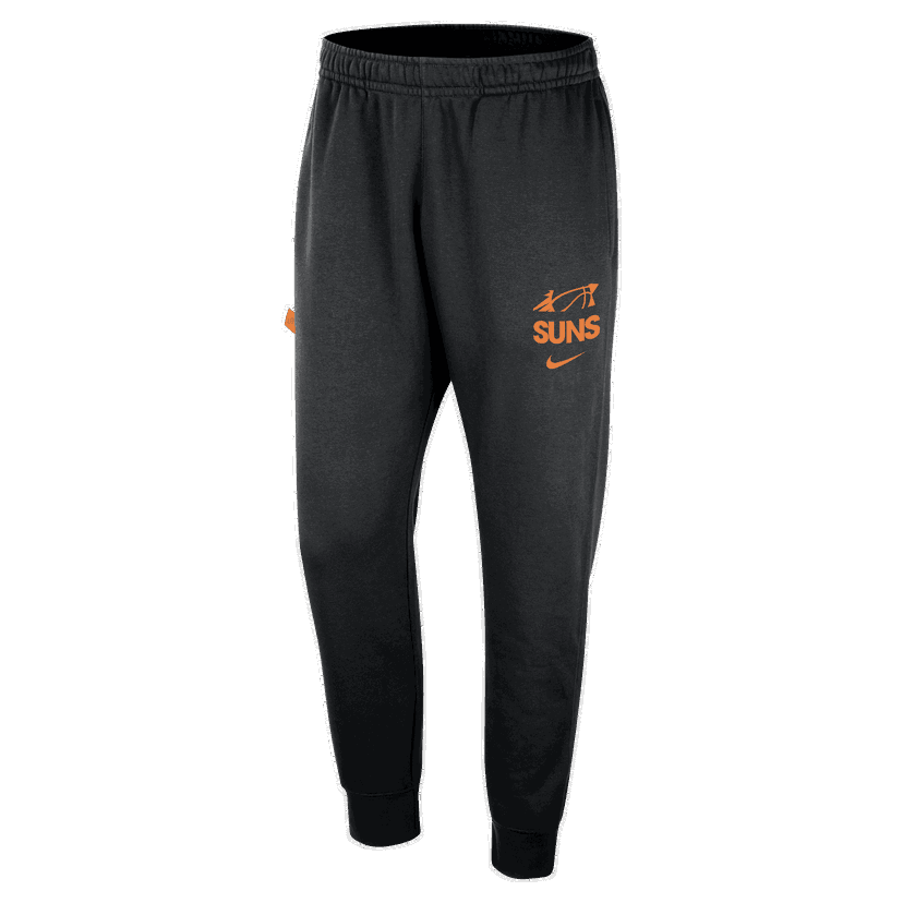Joggingbukser Nike NBA Phoenix Suns Courtside Pants Sort | FZ7805-010