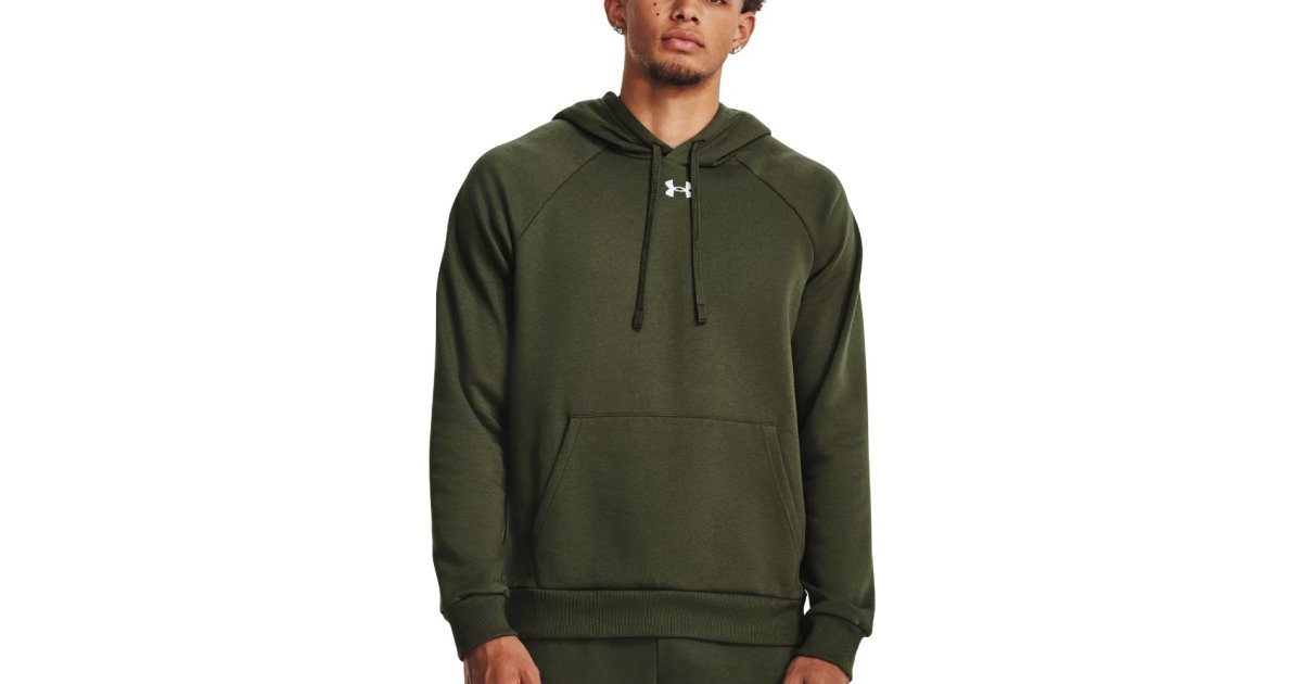 Sweatshirt Under Armour Rival Fleece Grøn | 1379757-390, 1