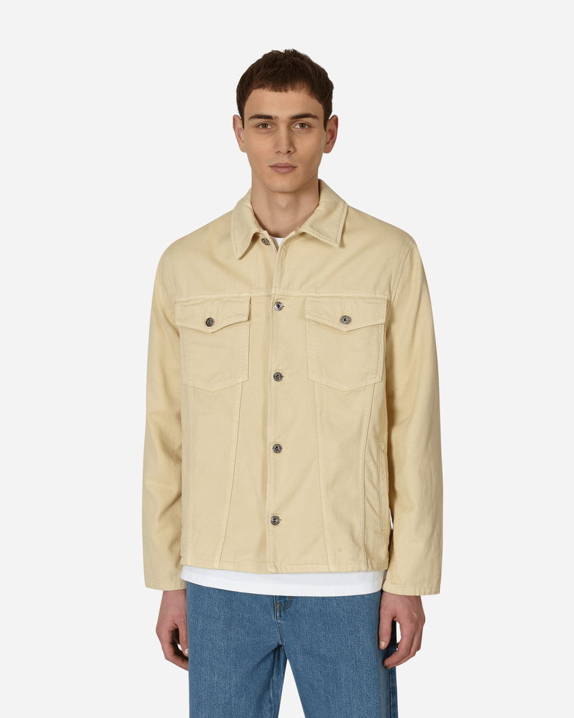 Skjorte Off-White Vars Hammer Denim Shirt Beige Beige | OMYD046S23DEN003 0170