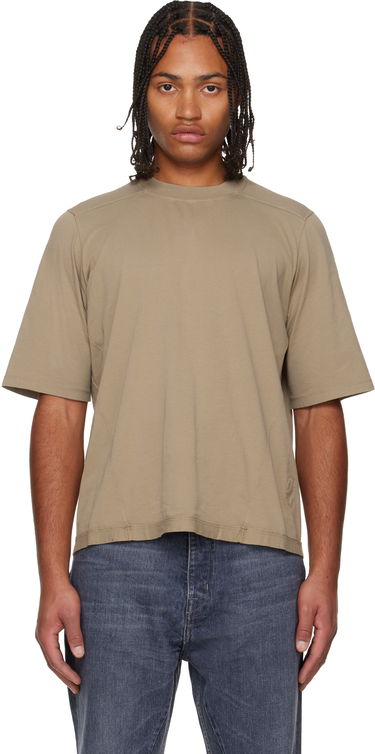 T-shirt Rick Owens DRKSHDW Concordians Walrus T-shirt Beige | DU02E7252 RNP, 0