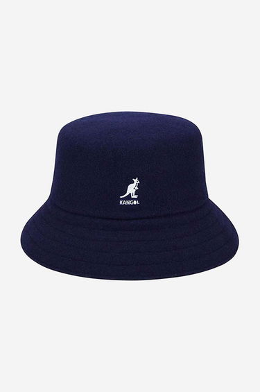 Hat Kangol Wool Bucket Hat Blå | K3191ST.NAVY, 0