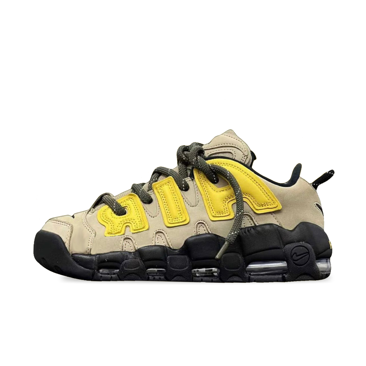 Sneakers og sko Nike AMBUSH x Air More Uptempo ''Vivid Sulphur and Limestone'' Gul | FB1299-200, 0