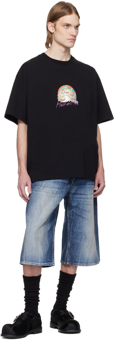 T-shirt Martine Rose Martine Rose Oversized Graphic T-Shirt Sort | 621JE03001H, 3