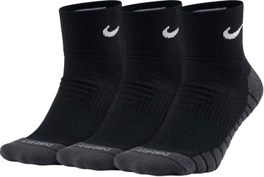 Sokker Nike Dry Cushion Quarter Sort | sx5549-010, 0