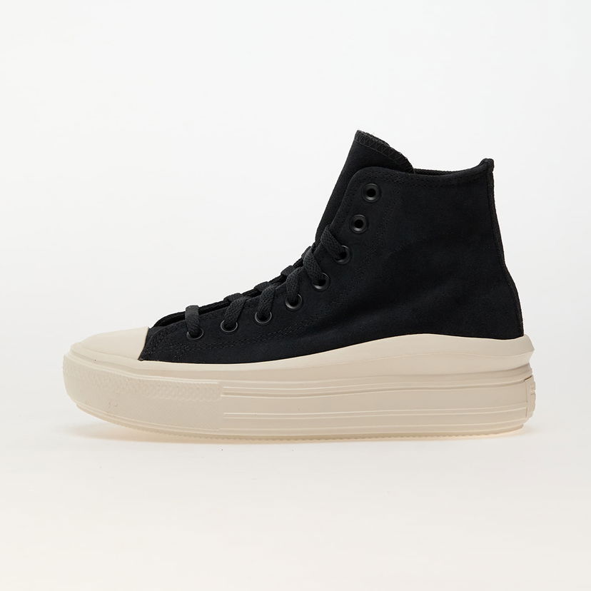 Sneakers og sko Converse Chuck Taylor All Star Move Platform Colorful Suede Sort | A11146C
