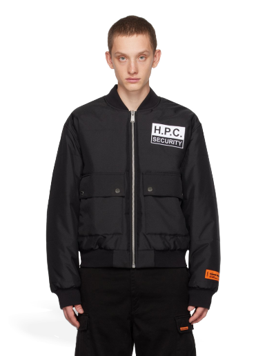 Jakke HERON PRESTON HPC Bomber Jacket Sort | HMEH008F23FAB0011001
