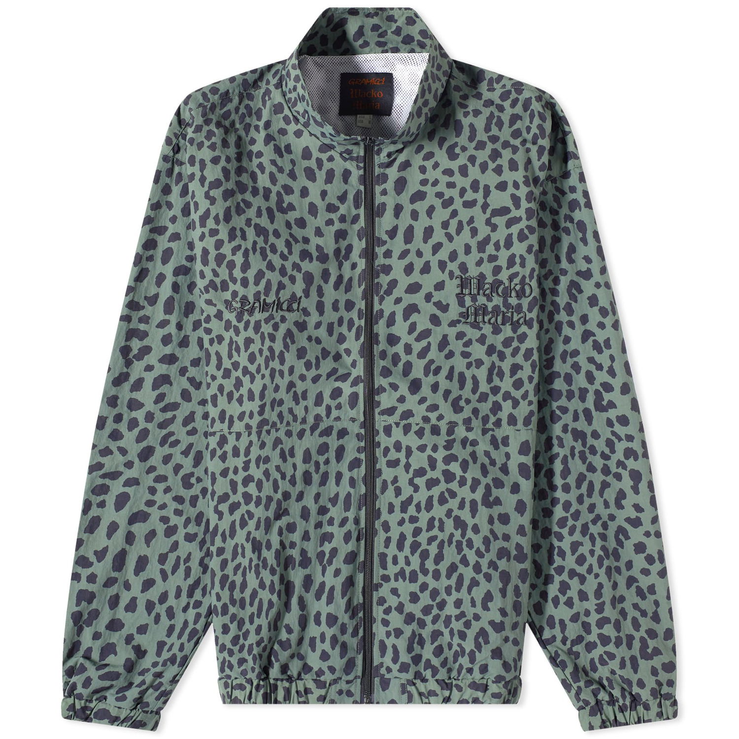 Jakke GRAMICCI Track Jacket x Wacko Maria Grøn | GMJ3-S3023-KHK, 0