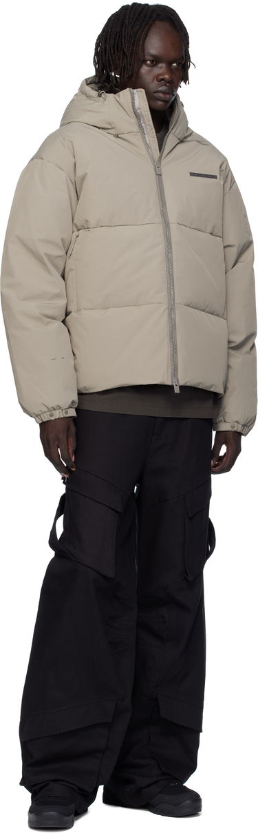Puffer jakke HELIOT EMIL Velum Down Jacket Beige | AW25_M_02_093_DST19_CO, 3
