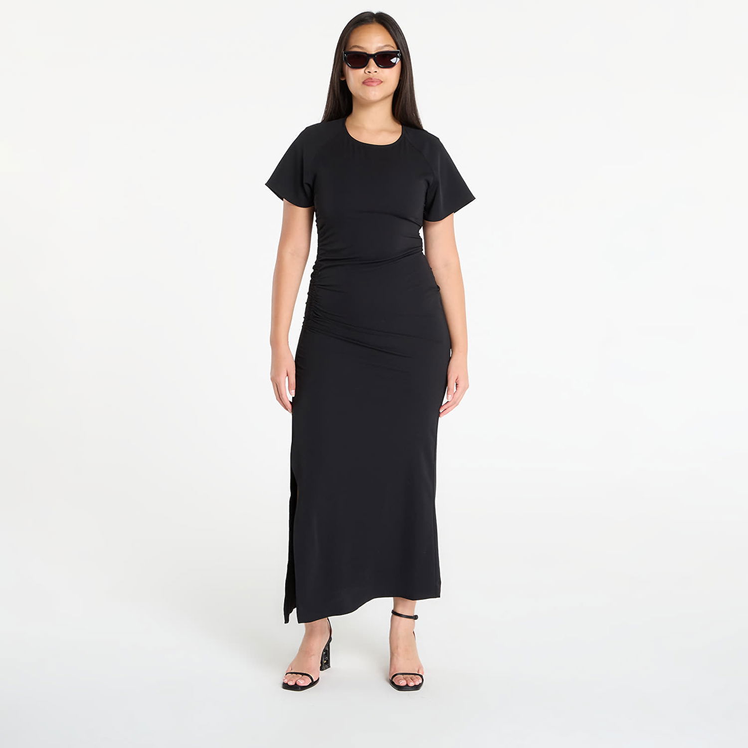 Kjole Samsoe Samsoe Samsøe Samsøe Saalbero Maxi Dress Sort | F25200100_CLR000021, 0