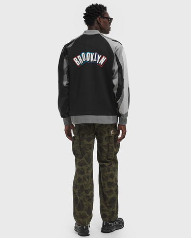 Bomberjakke Nike Brooklyn Nets Courtside Showtime Full-Zip Track Jacket Sort | FV9954-010, 1