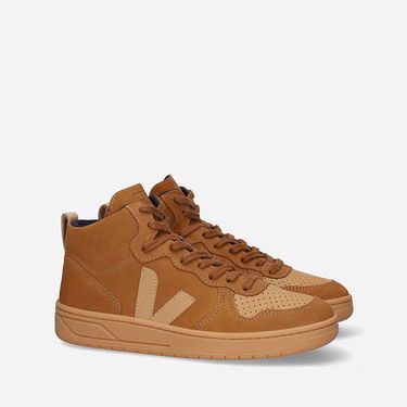Sneakers og sko Veja V-15 Nubuck Brun | VQ132616, 5