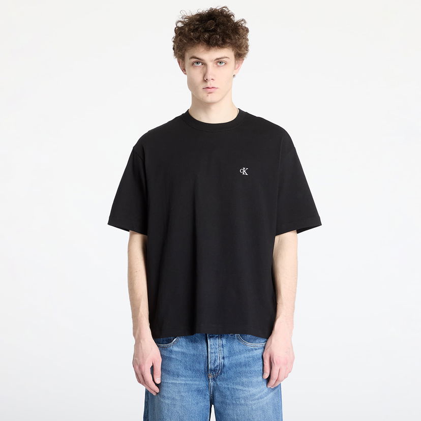 T-shirt CALVIN KLEIN Calvin Klein Jeans Relaxed Archive Logo T-Shirt Sort | LV040HM229 UB1