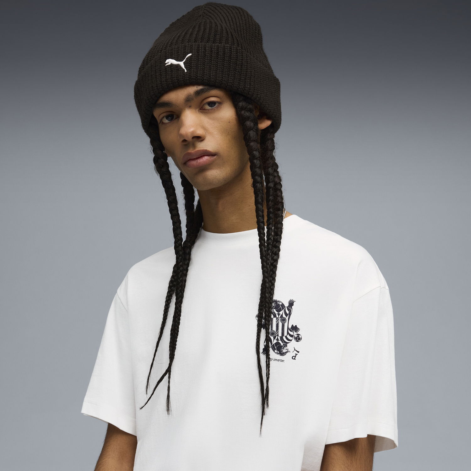 Beanie Puma Premium Essentials Beanie Sort | 026407_01, 1