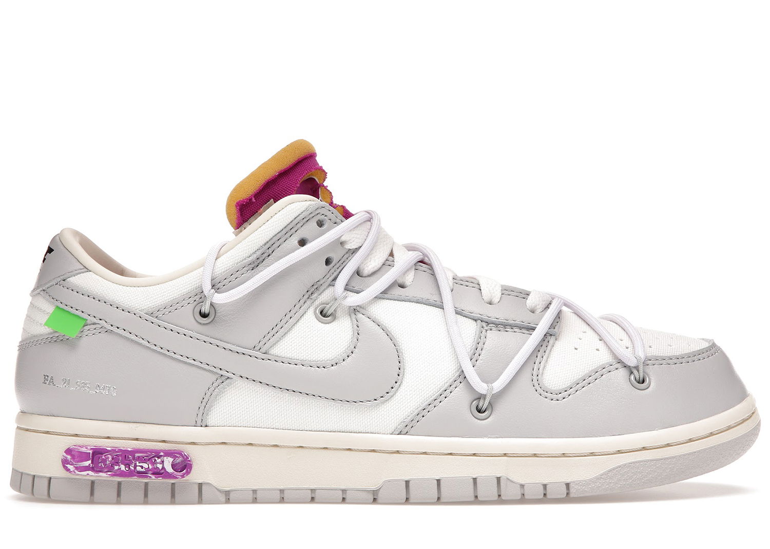 Sneakers og sko Nike Dunk Low Off-White Lot 3 Grå | DM1602-118, 0