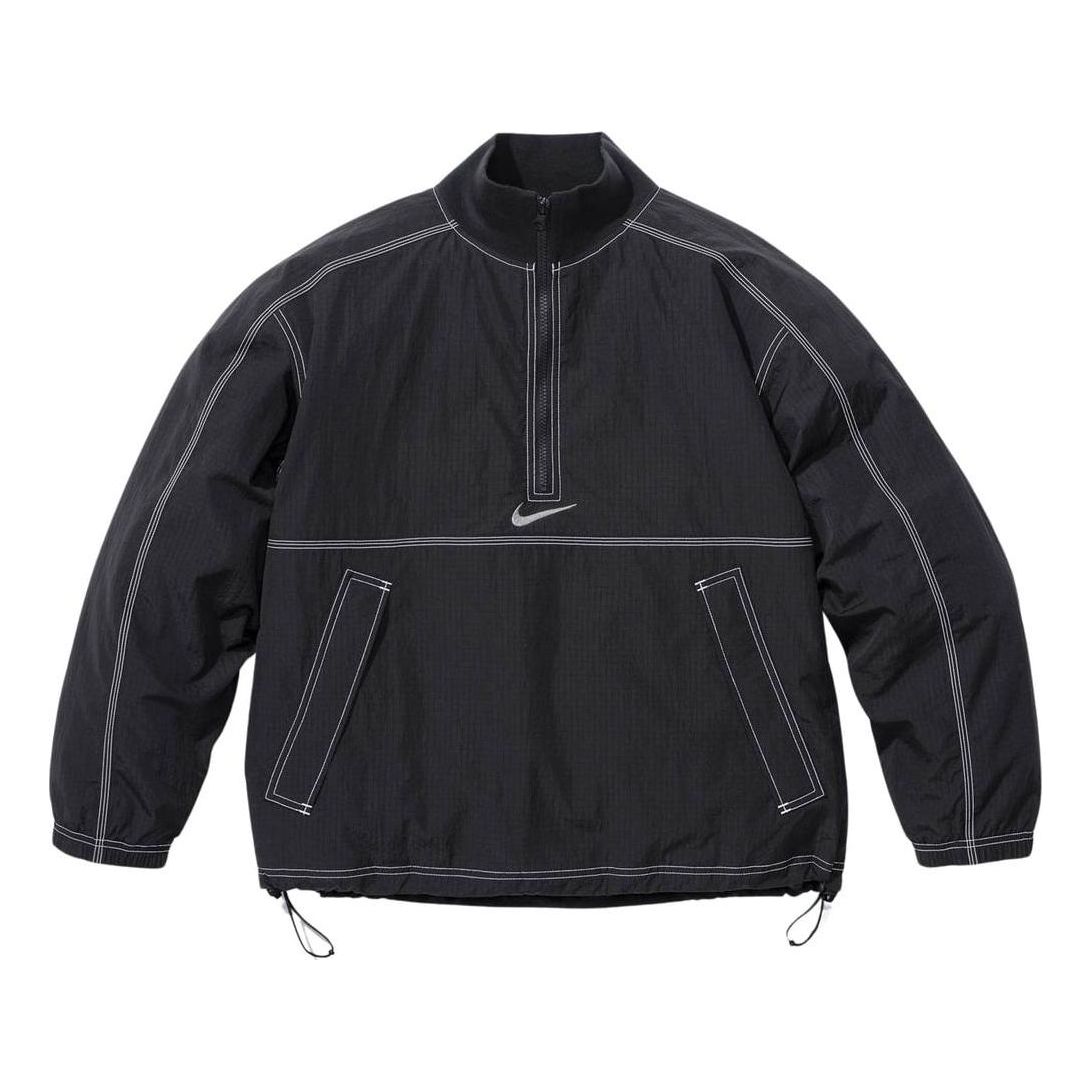 Vindjakke Supreme Pullover Ripstop Sort | SUP-SS24-160, 0