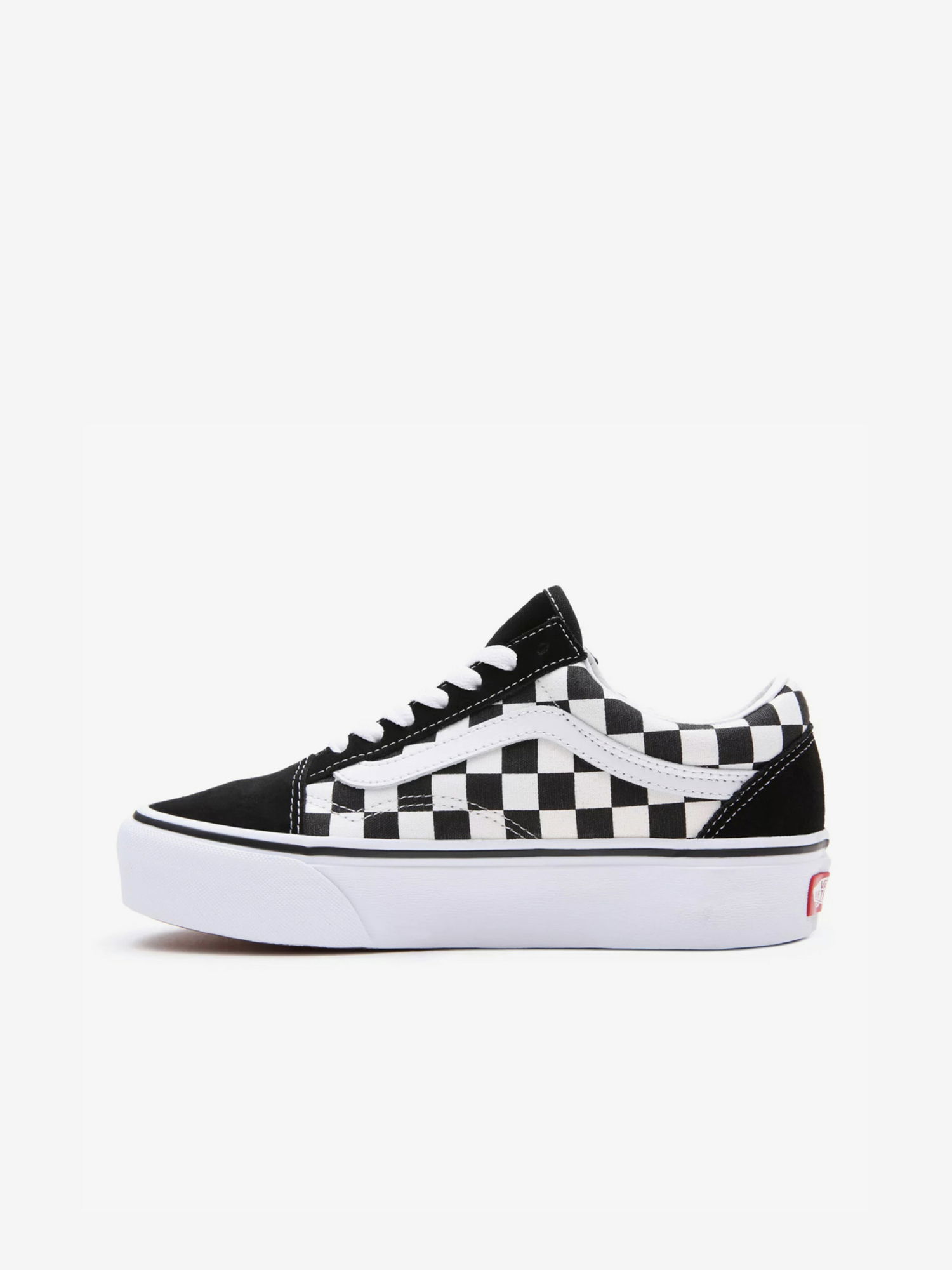 Sneakers og sko Vans UA Old Skool Platform Sort | VN0A3B3UHRK1_(CHECKERBOARD) BLK/TR WHT, 0