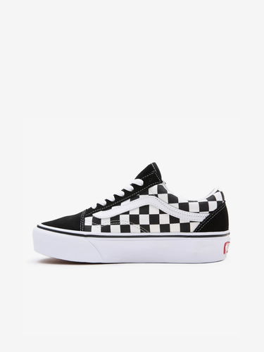 Sneakers og sko Vans UA Old Skool Platform Sort | VN0A3B3UHRK1_(CHECKERBOARD) BLK/TR WHT, 0