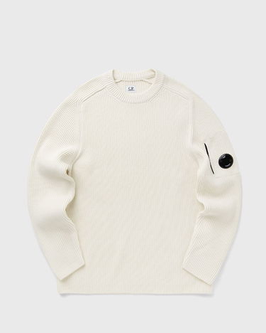 Sweater C.P. Company C.P. Company Crew Neck Knit Sweater Hvid | 19CMKN015A006608A-103, 0