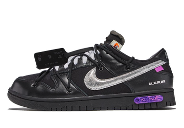 Sneakers og sko Nike Off-White x Dunk Low "Lot 50 of 50" Sort | DM1602-001, 0