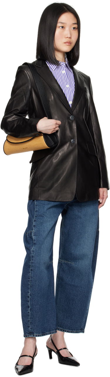 Jeans rag & bone Barrel Leg Jeans Blå | WDD24P2994AZTE, 3