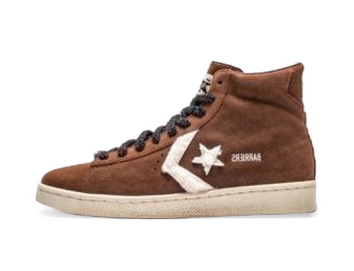Skateboarding Converse Pro Leather Hi x Barriers Brun | A01787C