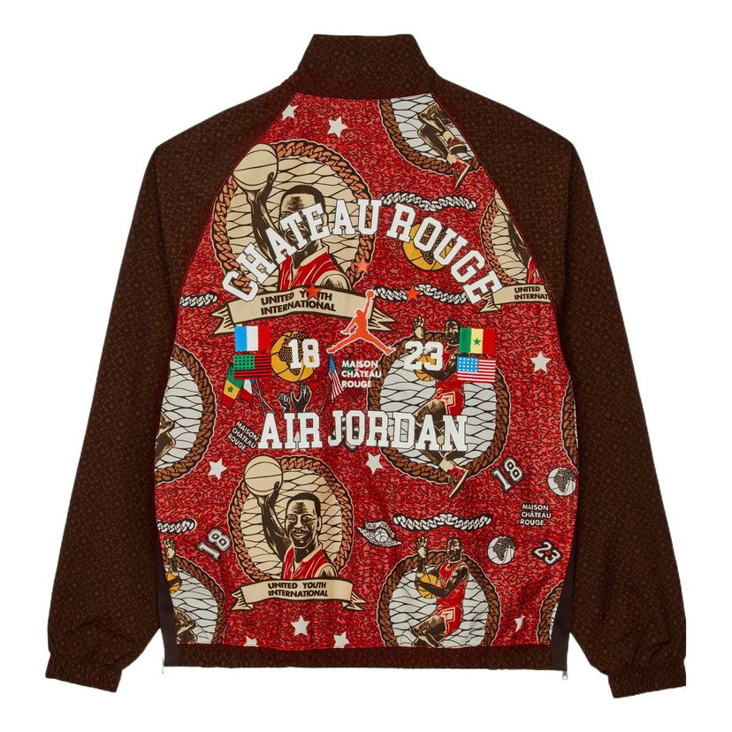Vindjakke Jordan Air Jordan x Maison Chateau Rouge Crossover Half Zipper Pullover Flerfarvet | DO4162-226