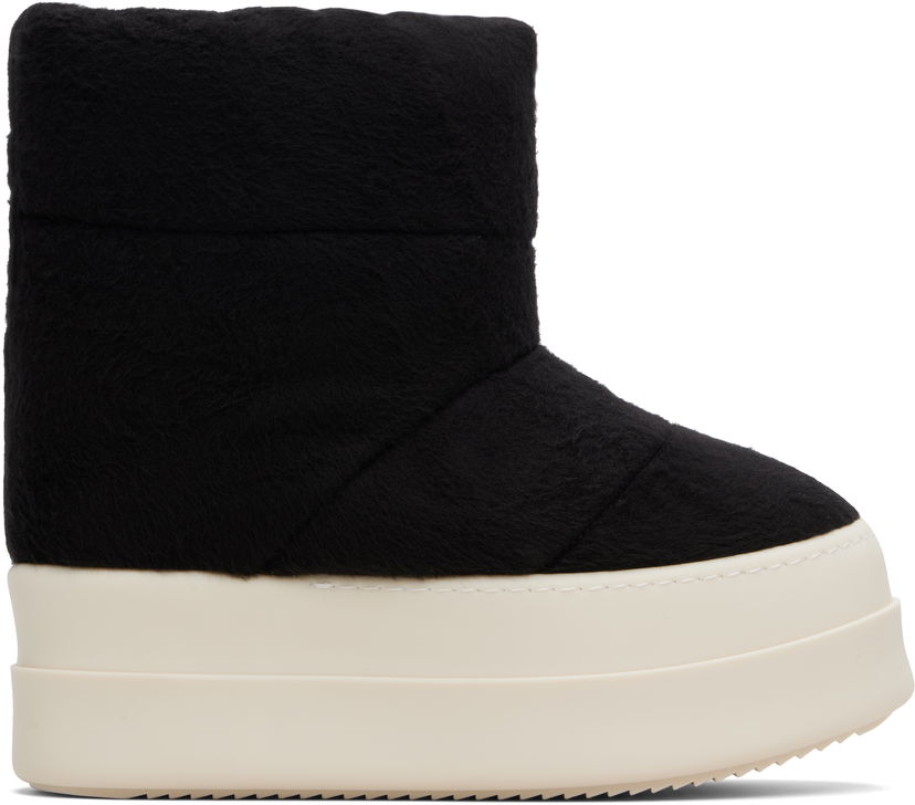 Sneakers og sko Rick Owens DRKSHDW Concordians Mega Bumper Low Lunar Boots Sort | DS02E7839 BMO