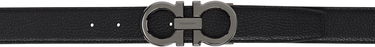 Bælter FERRAGAMO Ferragamo Adjustable Gancini Reversible Belt Sort | 689134, 0