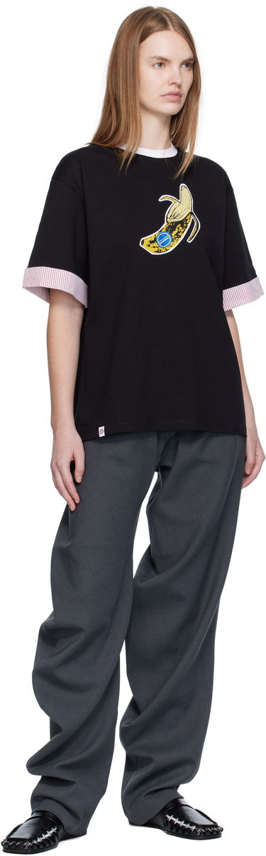 Bukser Charles Jeffrey Loverboy Charles Jeffrey LOVERBOY Topsy Turvy Wide-Leg Trousers Grå | 52030406, 3