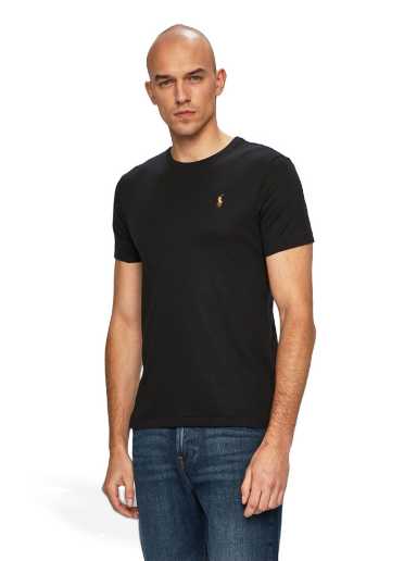 T-shirt Polo by Ralph Lauren Cotton Custom Tee Sort | 710740727001