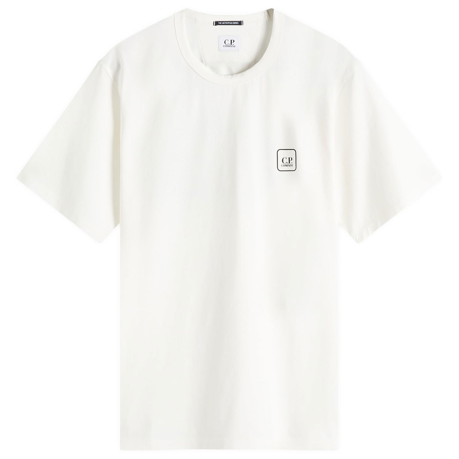 T-shirt C.P. Company Metropolis Series Urban Tech T-Shirt Hvid | 18CLTS049A-006370W-103, 1