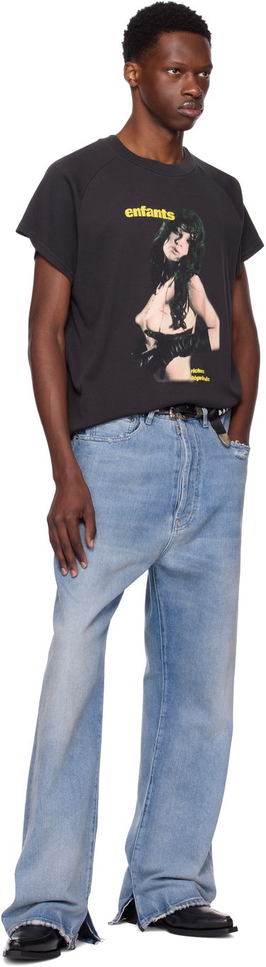 T-shirt Enfants Riches Déprimés Enfants Riches Déprimés Artwork Raglan T-Shirt Sort | 010-829, 3