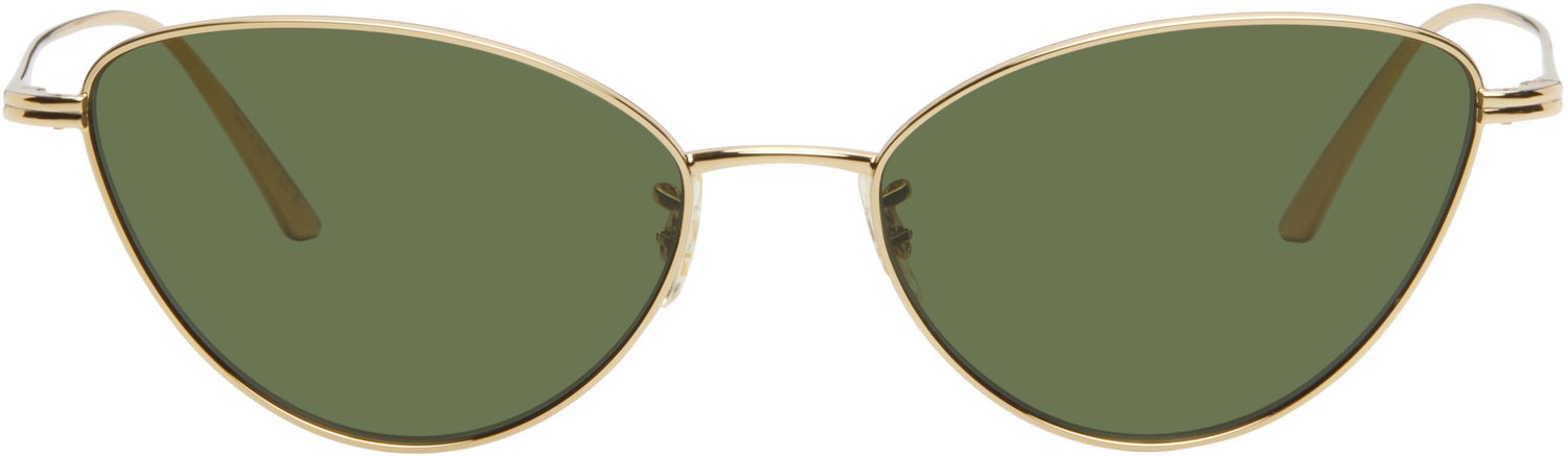 Solbriller Khaite Oliver Peoples Edition 1998C Cat-Eye Sunglasses Metalisk | 0OV1328S 827934499676, 0