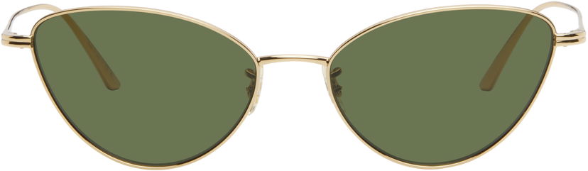 Solbriller Khaite Oliver Peoples Edition 1998C Cat-Eye Sunglasses Metalisk | 0OV1328S 827934499676