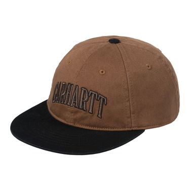 Kasket Carhartt WIP Preston Cap Brun | I032483_1QB_XX, 3