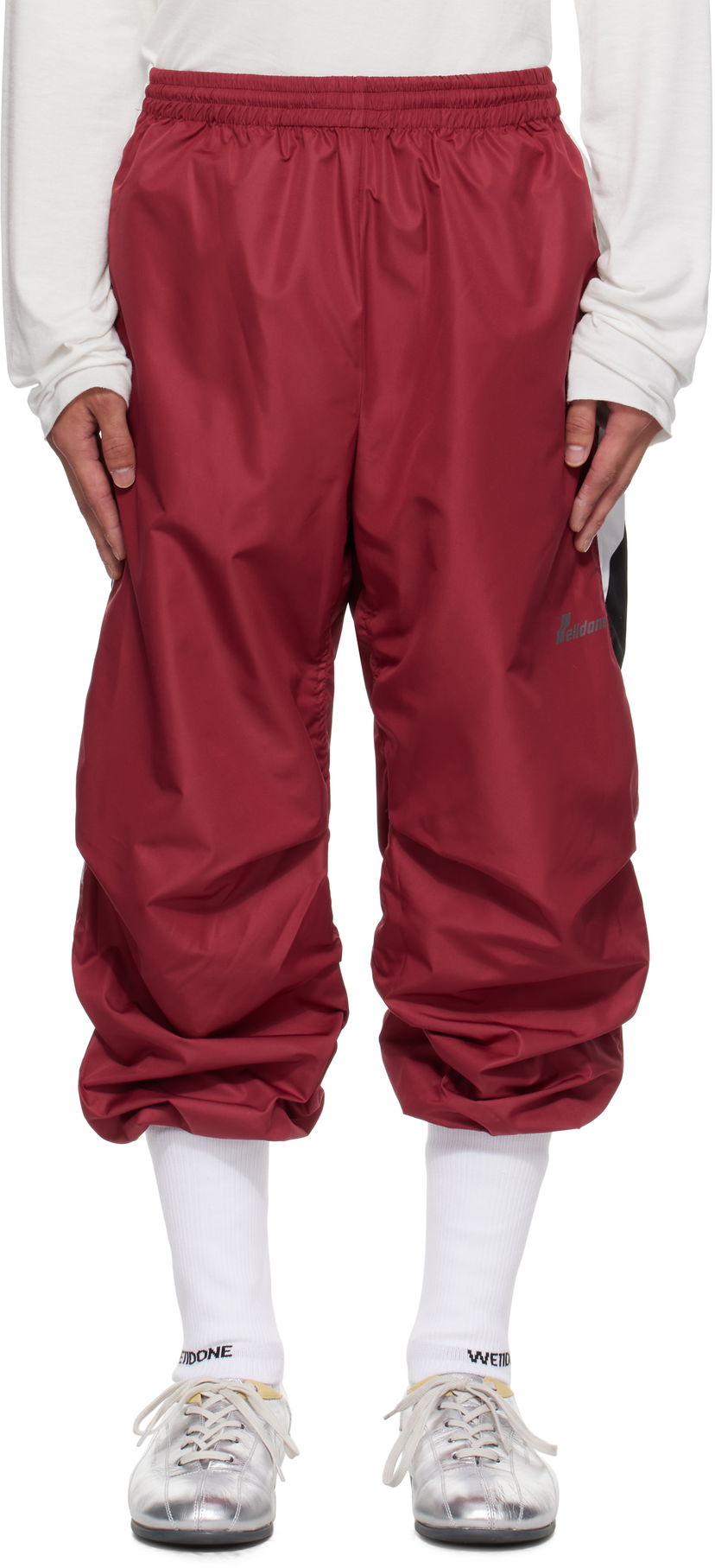 Bukser We11done We11done Track Pants Rød | WD-PT2-25-213-M-RD