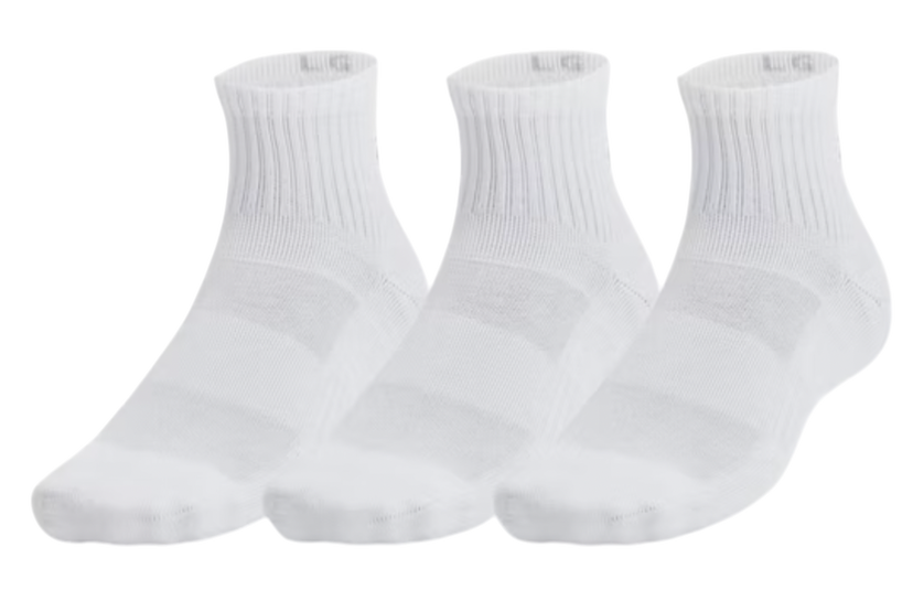 Sokker Under Armour Under Armour UA TC Quarter Socks - 3 Pack Hvid | 1386372-100
