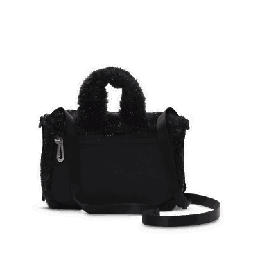 Håndtaske Nike Nike Faux Fur Crossbody Bag (1 l) Sort | FZ1329-010, 3