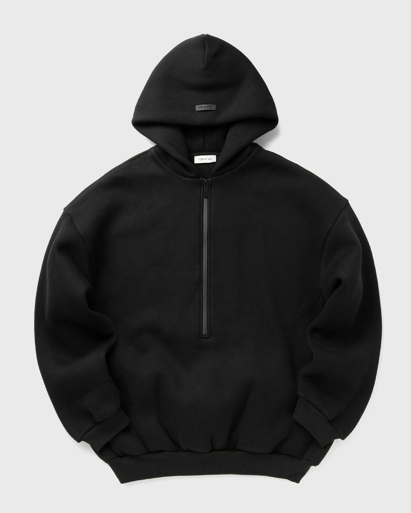 Sweatshirt Fear of God Athletic Half-Zip Hoodie Sort | FG25FW12-123FLC-001