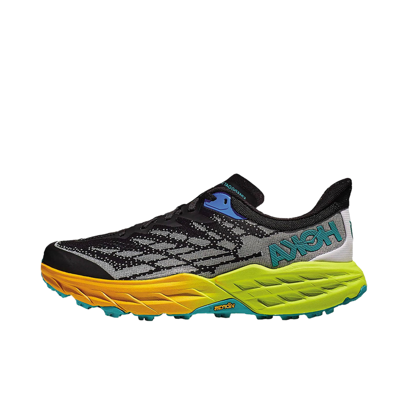 Løbe Hoka One One 5 Black Evening Primrose Turkis | 1123157-BEPR