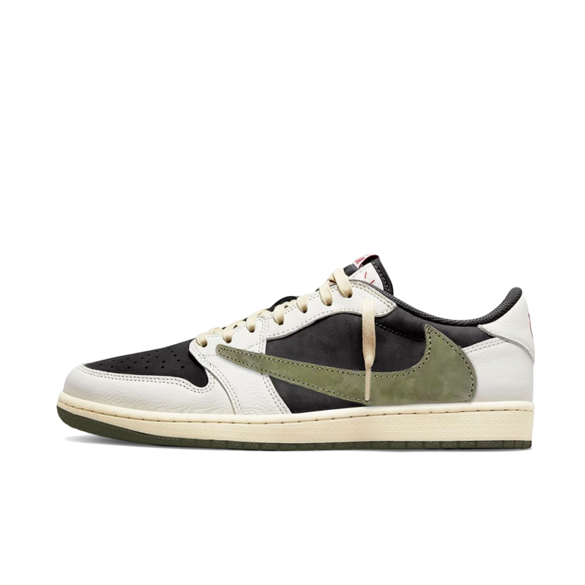 Limited Edition Jordan Travis Scott x Air Jordan 1 Low OG “Olive” W Beige | DZ4137-106