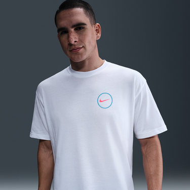 T-shirt Nike Nike Max90 Basketball T-Shirt Hvid | HJ3406-100, 1