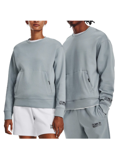 Sweatshirt Under Armour Summit Knit Crew Neck Grå | 1377172-465