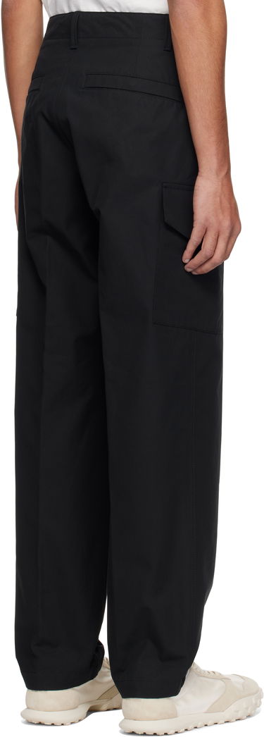 Cargo bukser Stone Island Stone Island Weatherproof Cotton Canvas Ghost Cargo Pants Sort | K1S15 3100008 S00F1, 2
