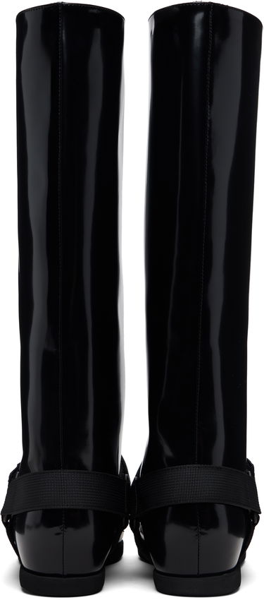 Sneakers og sko sacai sacai Belted Tall Boots Sort | 25-08249, 1