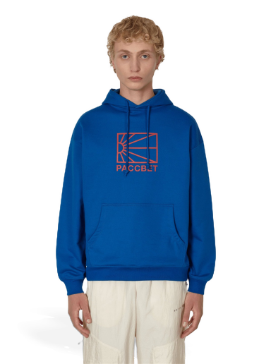 Sweatshirt PACCBET Big Logo Hooded Sweatshirt Blå | PACC11T026 3
