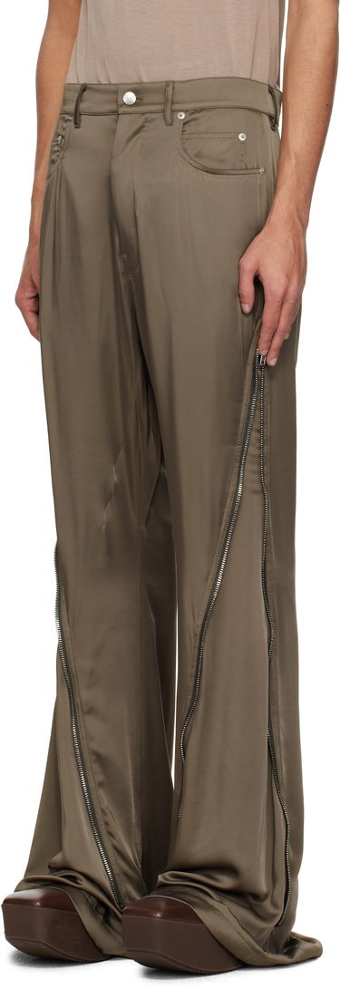 Bukser Rick Owens Rick Owens Hollywood Bolan Banana Trousers Grøn | RR01E5343 SCH, 3